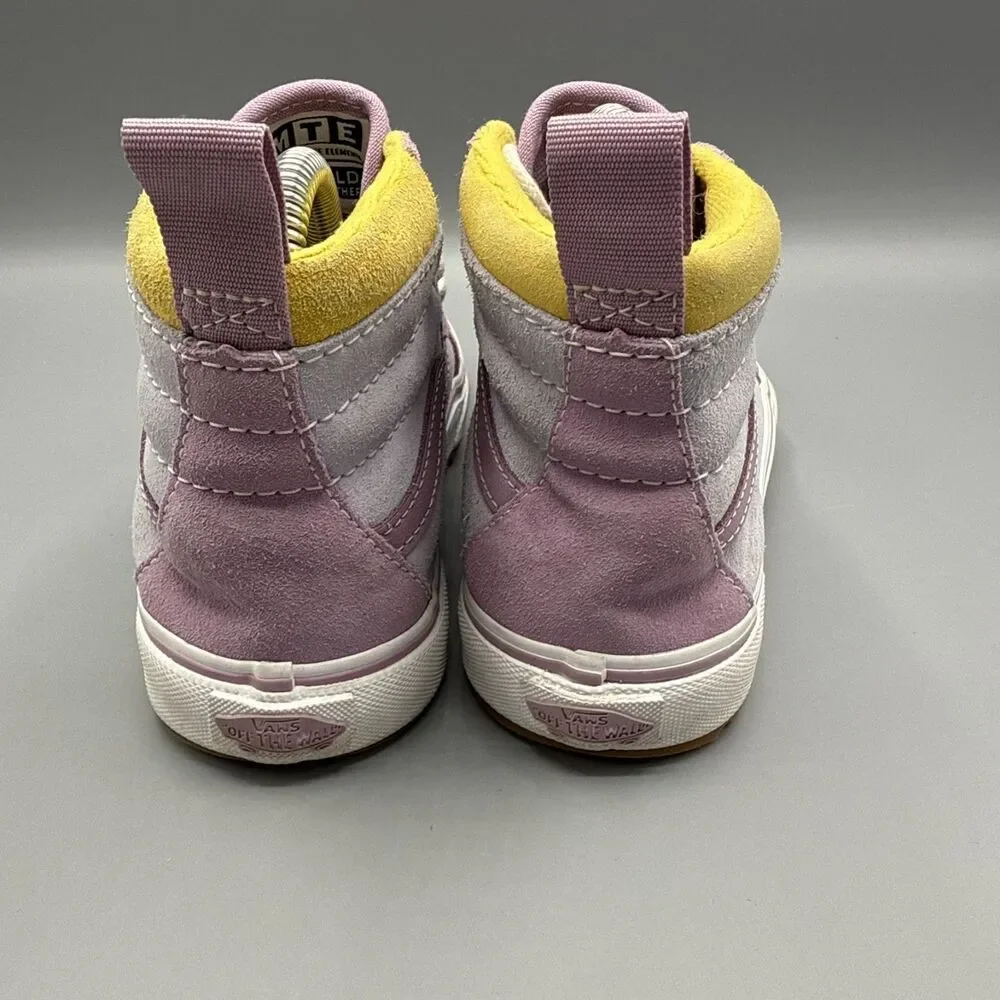 Vans Kids MTE Sk8-Hi Zip Shoes Purple Size 2.5